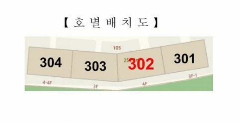 2024타경100496 경기도 용인시 기흥구 동백5로 62, 성산마을남광하우스토리 105동 3층 302호 다세대(빌라)[공급104평형] 경매 이미지