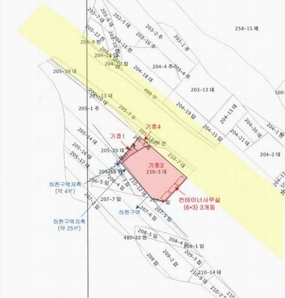 2024타경103464 경기도 용인시 기흥구 구갈동 205-4 대지 경매 이미지