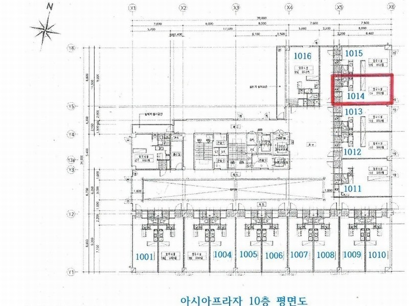 2024타경87302 경기도 화성시 동탄문화센터로 61, 아시아프라자 10층 1014호 오피스텔[계약20평형] 경매 이미지