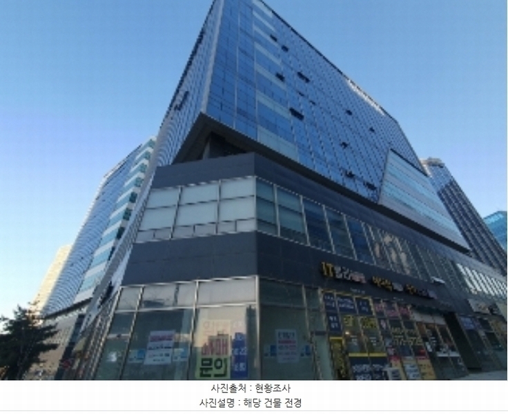 2024타경101505 경기도 화성시 동탄대로 677-10, 동탄아이티밸리지식산업센터 6층 614호 아파트형공장 경매 이미지