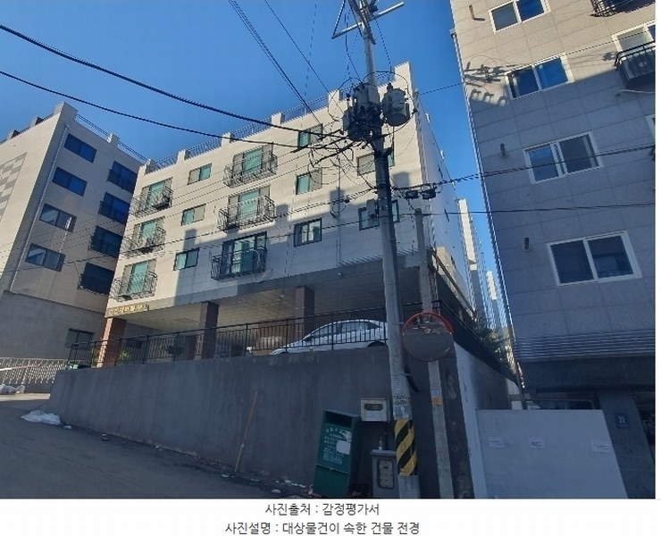 2024타경102720 경기도 용인시 처인구 학산로67번길 21-1, 현진에버빌 101동 2층 202호 오피스텔 경매 이미지