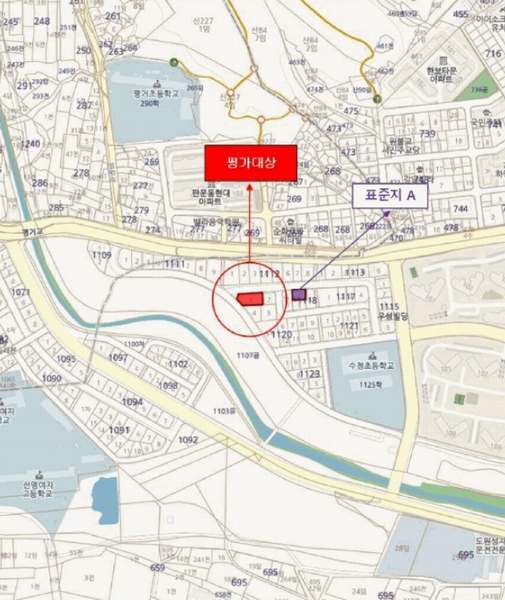 2025타경692 경상남도 진주시 평거동 1120-1 대지 경매 이미지