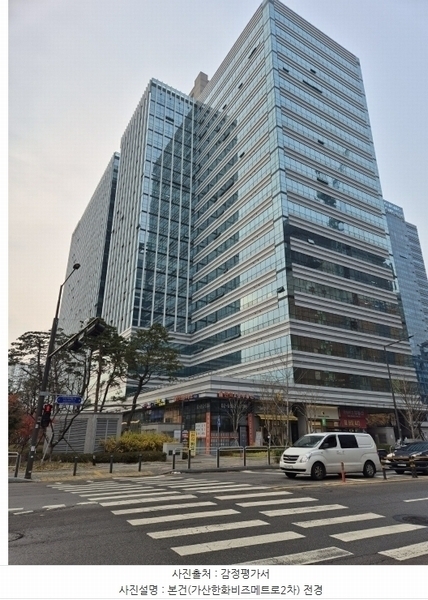 2024타경137588 서울특별시 금천구 가산디지털2로 43-14, 가산한화비즈메트로2차 5층 520호 아파트형공장 경매 이미지