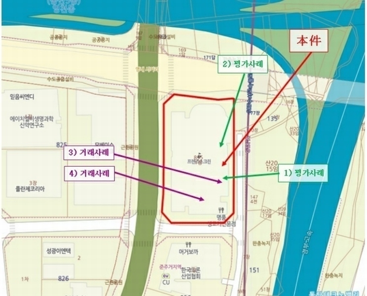 2024타경12797 경기도 화성시 동탄기흥로 614, 더퍼스트타워투 1층 140호외1개호 근린상가 경매 이미지