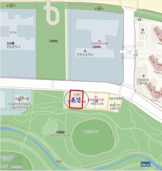2024타경13608 경기도 화성시 동탄대로8길 58, 파케이드아크 1층 110호 근린상가 경매 이미지