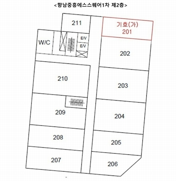 2024타경82017 경기도 화성시 향남읍 향남로 430-18, 향남중흥에스스퀘어1차 201호 근린상가 경매 이미지