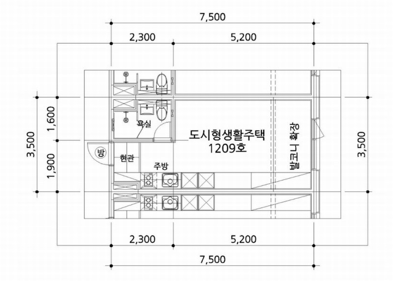 2024타경84440 경기도 수원시 팔달구 인계로108번길 18, 센트럴하임 12층 1209호 아파트 경매 이미지