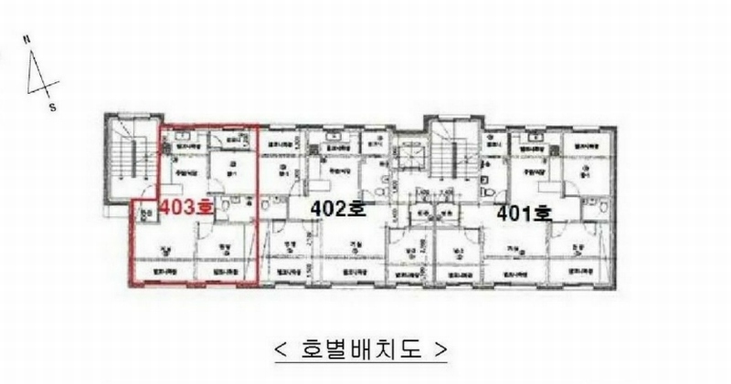 2024타경92045 경기도 용인시 처인구 유림로 105, 대림스타빌2 4층 403호 다세대(빌라)[공급14평형] 경매 이미지