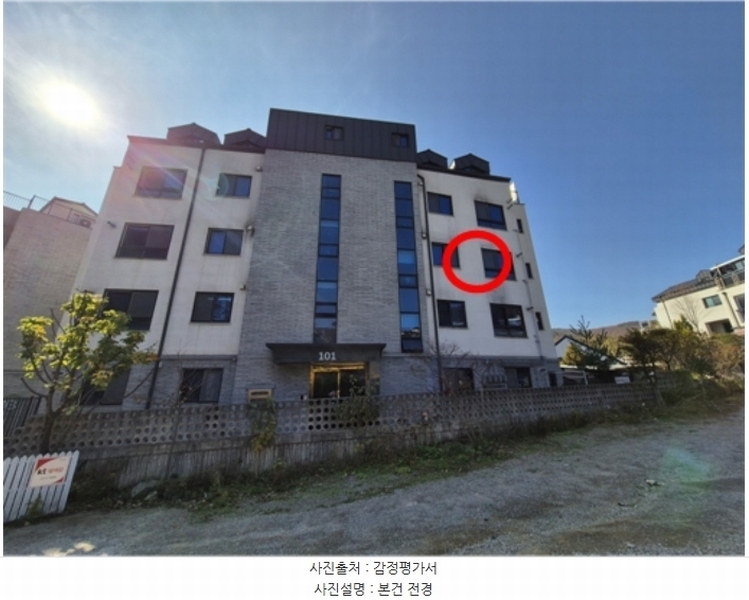 2024타경92540 경기도 용인시 수지구 신봉1로344번길 7, 광교산포레스타 101동 3층 302호 다세대(빌라)[공급34평형] 경매 이미지
