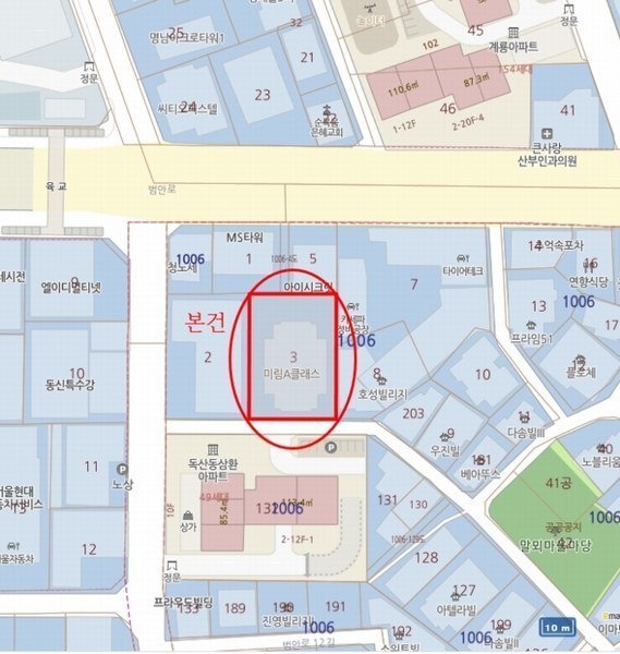 2024타경140126 서울특별시 금천구 범안로12가길 7, 미림에이클래스 2층 205호 오피스텔[계약9평형] 경매 이미지