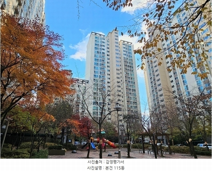 2024타경98012 경기도 수원시 영통구 권광로260번길 36, 현대힐스테이트아파트 115동 21층 2101호 아파트[공급47평형] 경매 이미지
