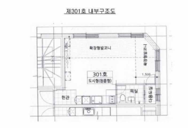2024타경102737 경기도 수원시 권선구 정조로398번길 11-16, 라온빌 3층 301호 다세대(빌라)[공급8평형] 경매 이미지