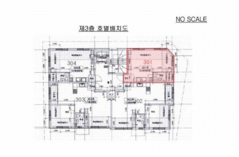 2024타경102737 경기도 수원시 권선구 정조로398번길 11-16, 라온빌 3층 301호 다세대(빌라)[공급8평형] 경매 이미지