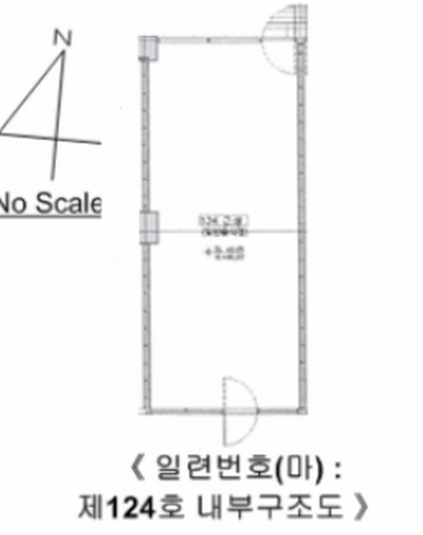 2025타경50994 경기도 수원시 영통구 덕영대로 1470, 망포역플래티넘베이스주건축물 1동 1층 124호 근린상가 경매 이미지
