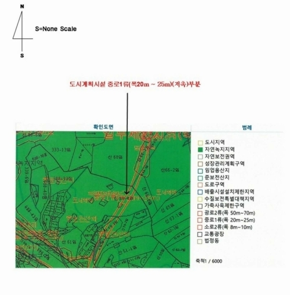 2025타경54673 경기도 용인시 처인구 유방동 산60-4 임야 경매 이미지