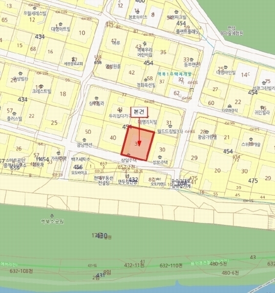 2025타경54693 경기도 용인시 처인구 금학로277번길 2-5, 삼일주택 501호 다세대(빌라)[공급45평형] 경매 이미지