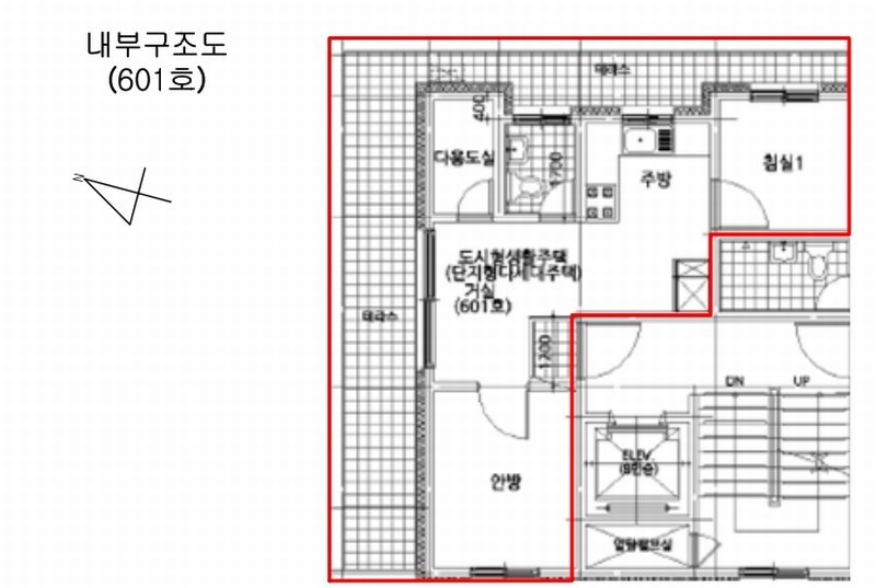 2024타경147417 서울특별시 구로구 구로중앙로19길 25-25, 행복드림빌라 1동 6층 601호 다세대(빌라)[공급13평형] 경매 이미지