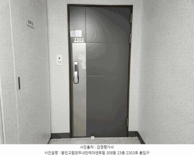 2025타경54720 경기도 용인시 처인구 경안천로 120, 용인고림양우내안애더센트럴 308동 23층 2303호 아파트 경매 이미지