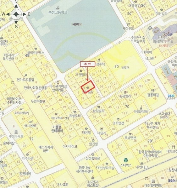 2024타경63313 경기도 수원시 장안구 장안로90번길 22-10, 수성빌라 지하층 비101호 다세대(빌라)[공급12평형] 경매 이미지