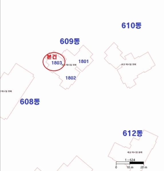 2024타경75491 경기도 오산시 여계산로 21경기도 오산시 여계○○○○, 세교데시앙포레 609동 18층 1803호세교데시○○ 아파트[공급38평형] 경매 이미지