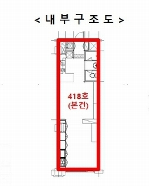 2024타경86033 경기도 화성시 동탄반석로 172, 동탄파라곤 4층 418호 오피스텔[계약32평형] 경매 이미지
