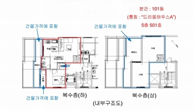 2024타경97392 경기도 화성시 송산면 송산포도로150번길 18-16, 드리움하우스 A동 5층 501호 다세대(빌라) 경매 이미지