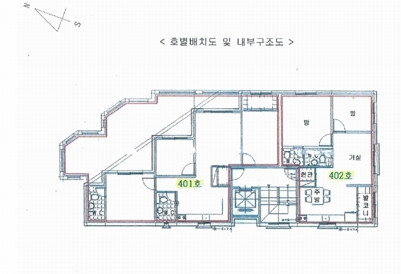 2025타경1145 경기도 수원시 장안구 정자천로13번길 19-6, 해오름 4층 402호 다세대(빌라)[공급18평형] 경매 이미지