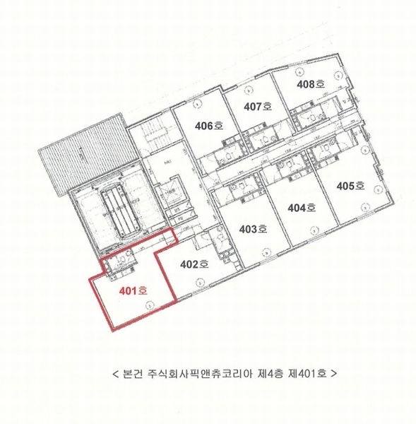 2025타경52976 경기도 화성시 남양읍 남양시장로 79, 주식회사픽앤츄코리아 4층 401호 오피스텔[계약17평형] 경매 이미지