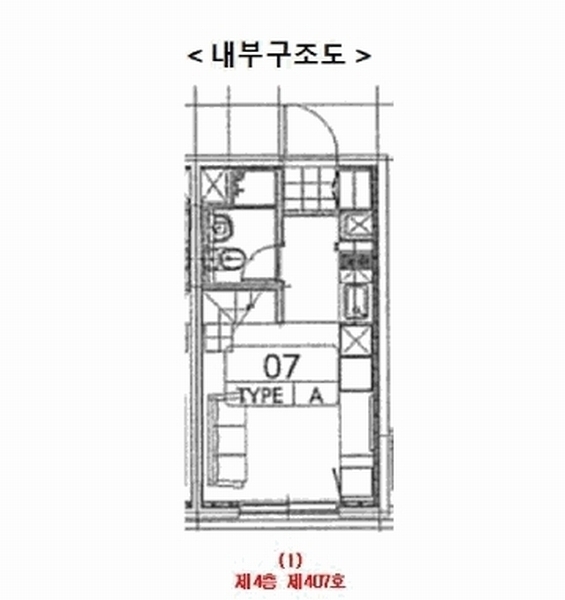 2025타경54939 경기도 화성시 동탄순환대로27길 16, 자유드림힐스 4층 407호 오피스텔[계약17평형] 경매 이미지