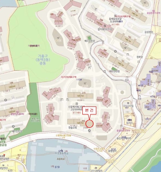 2025타경55841 경기도 용인시 기흥구 언동로217번길 31, 신동백서해그랑블2차 202동 6층 601호 아파트[공급44평형] 경매 이미지