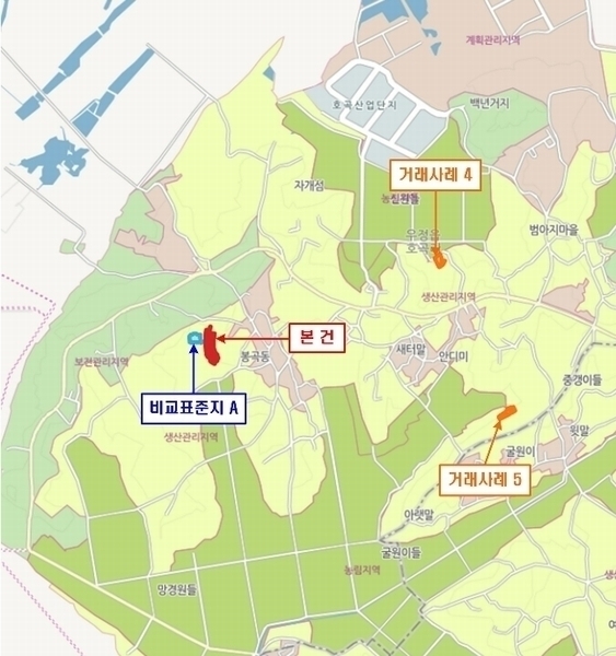 2024타경6808 경기도 화성시 우정읍 호곡리 1184-3 농지 경매 이미지
