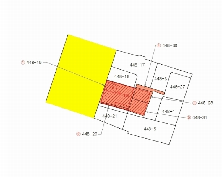 2025타경365 경상북도 포항시 북구 상원동 448-19 근린시설 경매 이미지