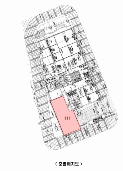2024타경13363 경기도 수원시 권선구 권선로357번길 30, 수원역웰리지더파크 1층 111호 근린상가 경매 이미지