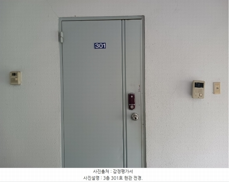 2024타경77640 경기도 용인시 처인구 모현읍 왕담로 126경기도 용인시 처인구 모현읍 왕○○○○, 초아하이츠빌라 3층 301호초아하이○○ 다세대(빌라)[공급16평형] 경매 이미지