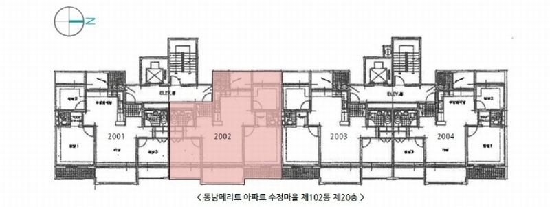 2023타경80564 경기도 화성시 봉담읍 삼천병마로 1321-10, 동남메리트아파트수정마을 102동 20층 2002호 아파트[공급31평형] 경매 이미지