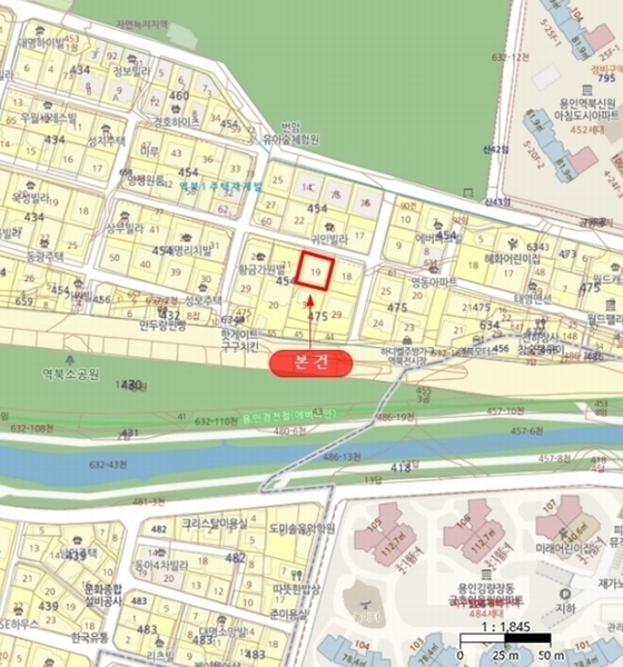 2024타경82109 경기도 용인시 처인구 금학로291번길 5-3, 스위트캐슬 3층 301호 다세대(빌라) 경매 이미지