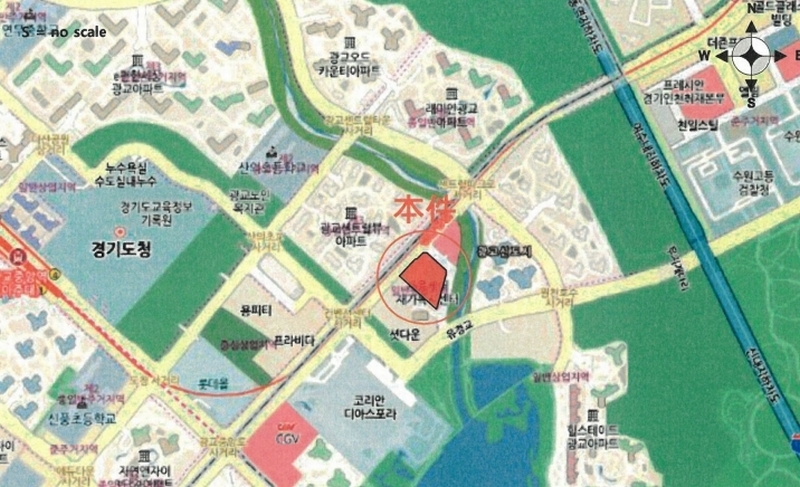 2025타경54345 경기도 수원시 영통구 광교중앙로 170, 광교효성해링턴타워 15층 비동 1501호 오피스텔[계약33평형] 경매 이미지