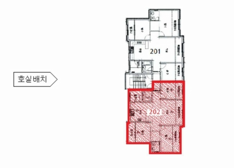 2025타경55167 경기도 용인시 처인구 모현읍 오포로25번길 7, 리치빌 101동 2층 202호 다세대(빌라) 경매 이미지