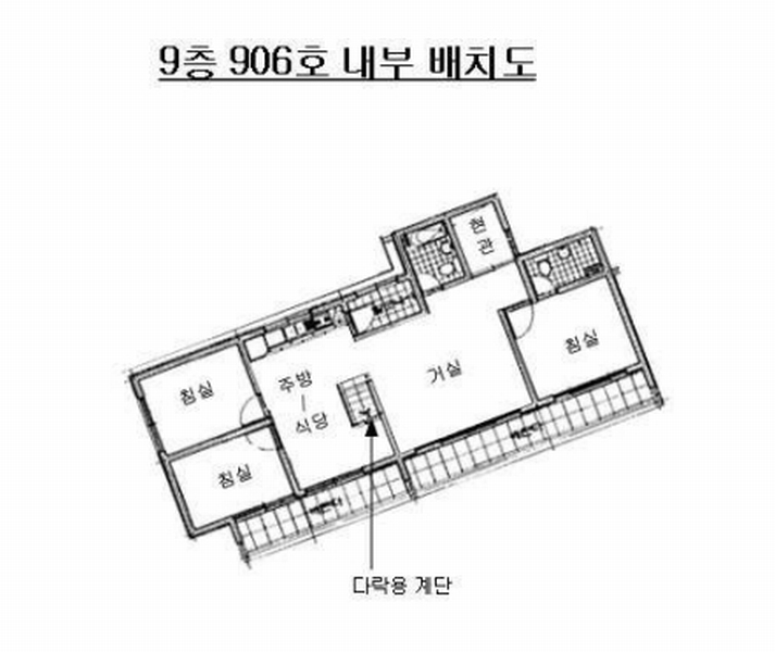 2025타경56674 경기도 수원시 팔달구 갓매산로56번길 12, 동은아파트 9층 906호 아파트[공급32평형] 경매 이미지