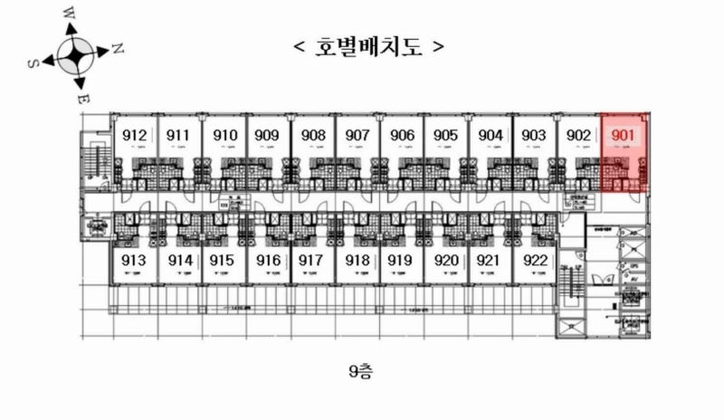 2025타경1171 경기도 용인시 수지구 광교중앙로296번길 14, 광교푸르지오시티3단지 9층 901호 오피스텔[계약21평형] 경매 이미지