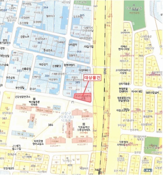 2025타경1215 부산광역시 사상구 덕포동 385-7 공장 경매 이미지