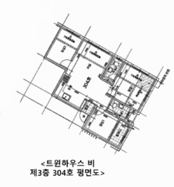 2025타경54792 경기도 수원시 장안구 파장천로30번길 81, 트윈하우스 비 3층 304호 다세대(빌라) 경매 이미지