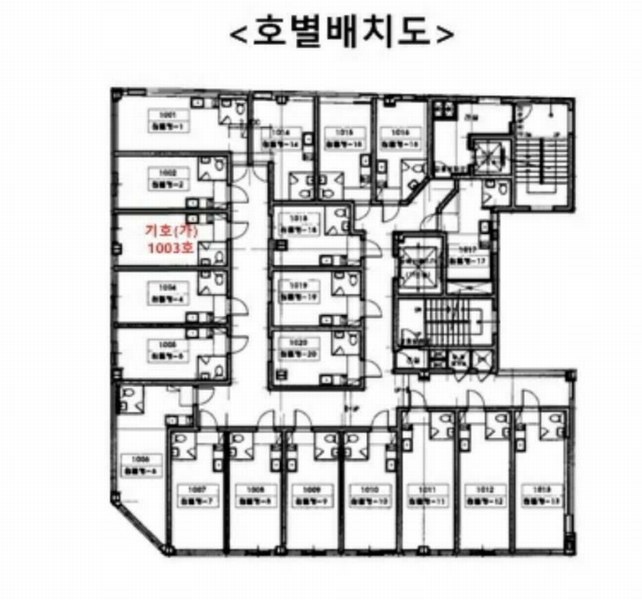 2025타경54836 경기도 화성시 동탄중심상가1길 40, 엔터프라임빌딩 10층 1003호 다세대(빌라)[공급9평형] 경매 이미지