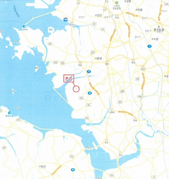 2025타경55443 경기도 화성시 우정읍 호곡리 744-1 농지 경매 이미지