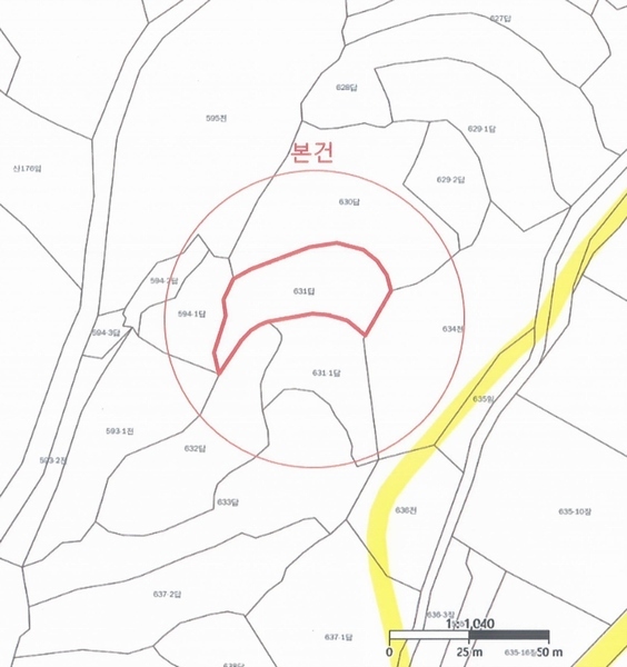 2025타경55487 경기도 화성시 마도면 청원리 631 농지 경매 이미지