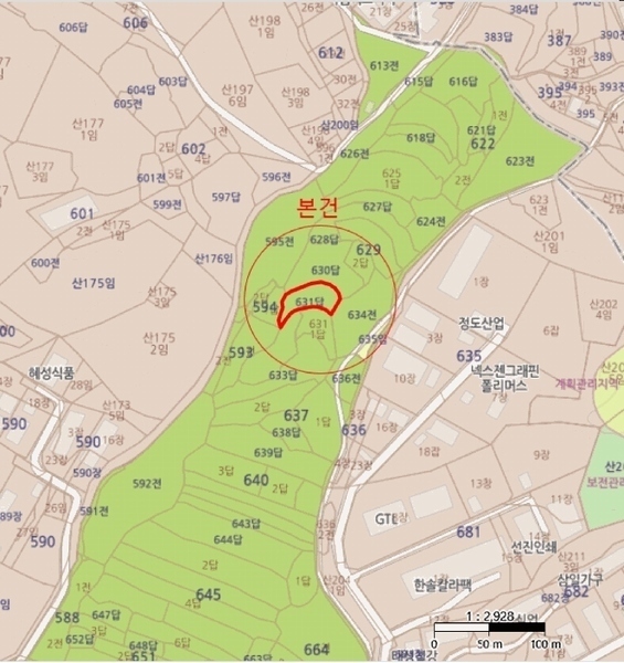 2025타경55487 경기도 화성시 마도면 청원리 631 농지 경매 이미지