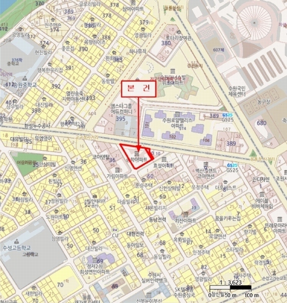 2025타경55649 경기도 수원시 장안구 송정로 82, 송학아파트 6층 621호 아파트 경매 이미지