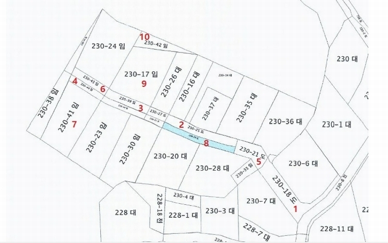 2024타경80646 경기도 용인시 수지구 고기동 230-18 임야 경매 이미지