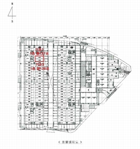 2024타경84105 경기도 용인시 기흥구 서천로201번길 14, 프리미엄원희캐슬기흥서천 1층 엘127호외1개호 근린상가 경매 이미지