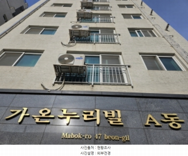 2024타경87883 경기도 용인시 기흥구 마북로47번길 9, 가온누리빌리지 에이동 7층 703호 오피스텔[계약24평형] 경매 이미지